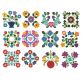 Simply Baltimore Flowers Set 2 Applique Machine Embroidery Designs by JuJu 