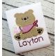 Sitting Bulldog Mascot Applique | Machine Embroidery Designs by JuJu