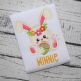 Sitting Bunny Acorn Applique | Machine Embroidery Designs by JuJu