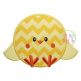 Sitting Chick Boy Applique | Machine Embroidery Designs by JuJu