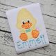 Sitting Duck Boy Applique | Machine Embroidery Designs by JuJu