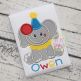 Sitting Circus Elephant Applique | Machine Embroidery Designs by JuJu