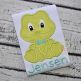 Sitting Frog Boy Applique | Machine Embroidery Designs by JuJu