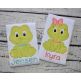 Sitting Frog Boy Applique | Machine Embroidery Designs by JuJu