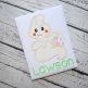 Sitting Ghost Boy Applique | Machine Embroidery Designs by JuJu