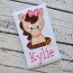 Sitting Horse Girl Applique | Machine Embroidery Designs by JuJu