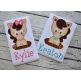 Sitting Horse Girl Applique | Machine Embroidery Designs by JuJu