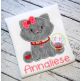 Sitting Kitty Applique | Machine Embroidery Designs by JuJu