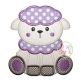 Sitting Lamb Applique | Machine Embroidery Designs by JuJu