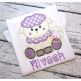 Sitting Lamb Applique | Machine Embroidery Designs by JuJu