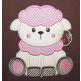 Sitting Lamb Applique | Machine Embroidery Designs by JuJu