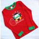 Sitting Penguin Lights Applique | Machine Embroidery Designs by JuJu