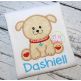 Sitting Puppy Applique | Machine Embroidery Designs by JuJu