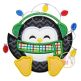 Sitting Penguin Lights Applique | Machine Embroidery Designs by JuJu