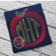 Sketch Apple Frame | Machine Embroidery Designs by JuJu