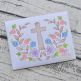 Itch 2 Stitch Cross Floral Swag Sketch Digital Embroidery Machine Designs by JuJu