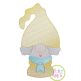 Gnome Grandma Sketch | Machine Embroidery Designs by JuJu