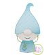 Gnome Teen Boy Sketch | Machine Embroidery Designs by JuJu