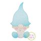 Gnome Toddler Boy Sketch | Machine Embroidery Designs by JuJu