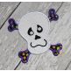 ITH Skull Banner Charm | Machine Embroidery Designs by JuJu