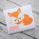 Sleeping Fox Applique | Machine Embroidery Designs by JuJu