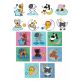 Sleepy Time Critters Applique Set 1 Machine Embroidery Designs by JuJu