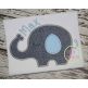 Sleepy Elephant Boy Applique | Machine Embroidery Designs by JuJu