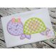 Sleepy Turtle Applique | Machine Embroidery Designs by JuJu