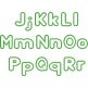 Small Applique Font