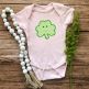 Smiley Shamrock | Machine Embroidery Designs by JuJu