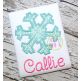 Snowflake Applique | Machine Embroidery Designs by JuJu
