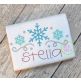 Snowflake Border Embroidery | Machine Embroidery Designs by JuJu