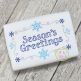 Snowflake Frame Bean Embroidery | Machine Embroidery Designs by JuJu