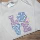 Snowflake LOVE Applique | Machine Embroidery Designs by JuJu