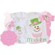 Snowgirl Cupcake Applique