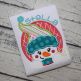 Snowgirl Oval Applique | Machine Embroidery Designs by JuJu