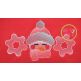 Snowgirl Trio Sketch Embroidery | Machine Embroidery Designs by JuJu