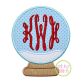 Snow Globe Blank Applique | Machine Embroidery Designs by JuJu