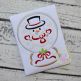 Snow Globe Snowman Embroidery | Machine Embroidery Designs by JuJu