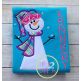 Snowman 3 Applique | Machine Embroidery Designs by JuJu