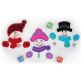 Busy Book Page Snowman Add On | Machine Embroidery Designs by JuJu