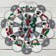 ITH Snowman Tree Skirt | Machine Embroidery Designs by JuJu