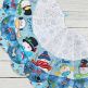 ITH Snowman Tree Skirt | Machine Embroidery Designs by JuJu