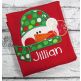 Snowman Head Applique | Machine Embroidery Designs by JuJu