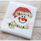 Snowman Head 2 Applique | Machine Embroidery Designs by JuJu