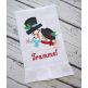 Snowman Love Couple Applique | Machine Embroidery Designs by JuJu