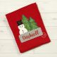 Snowman Trees Applique | Machine Embroidery Designs by JuJu