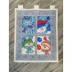 ITH Let It Snow Wall Hanging | Machine Embroidery Designs by JuJu