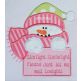 Snowman Wish Applique | Machine Embroidery Designs by JuJu