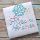 Snow Princess Wand Applique | Machine Embroidery Designs by JuJu